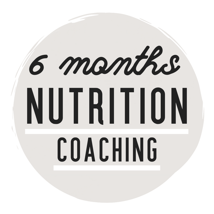 6-MONTH NUTRITION COACHING BUNDLE