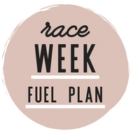 RACE WEEK FUEL PLAN