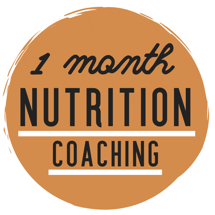 1 MONTH OF NUTRITION COACHING